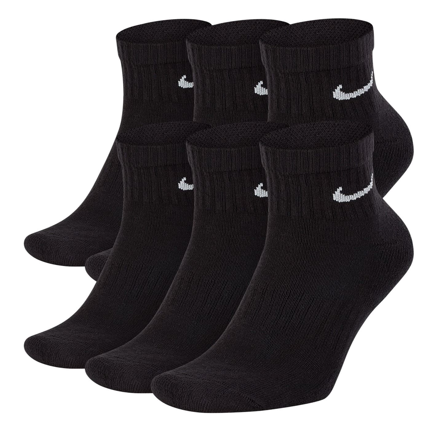 Nike Men's 6 Pack Quarter Socks - Image 6