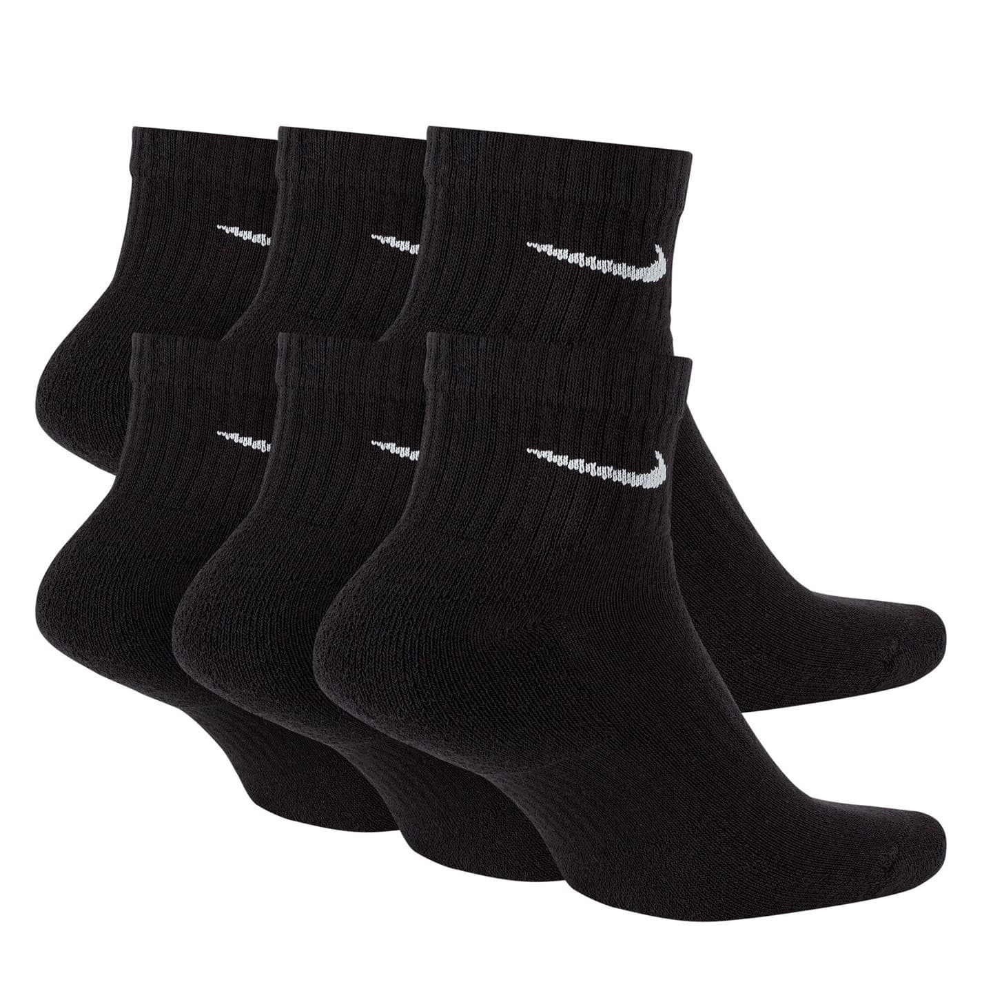 Nike Men's 6 Pack Quarter Socks - Image 7