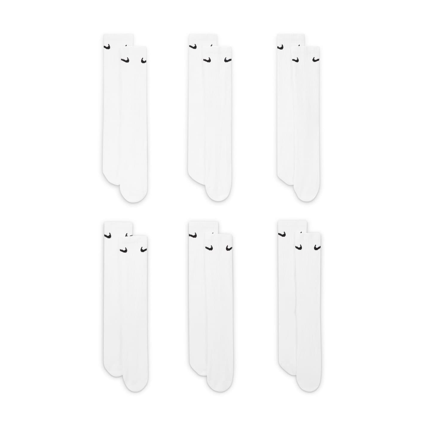 Nike 6-Pack Everyday Cushioned Training Crew Socks - Image 3