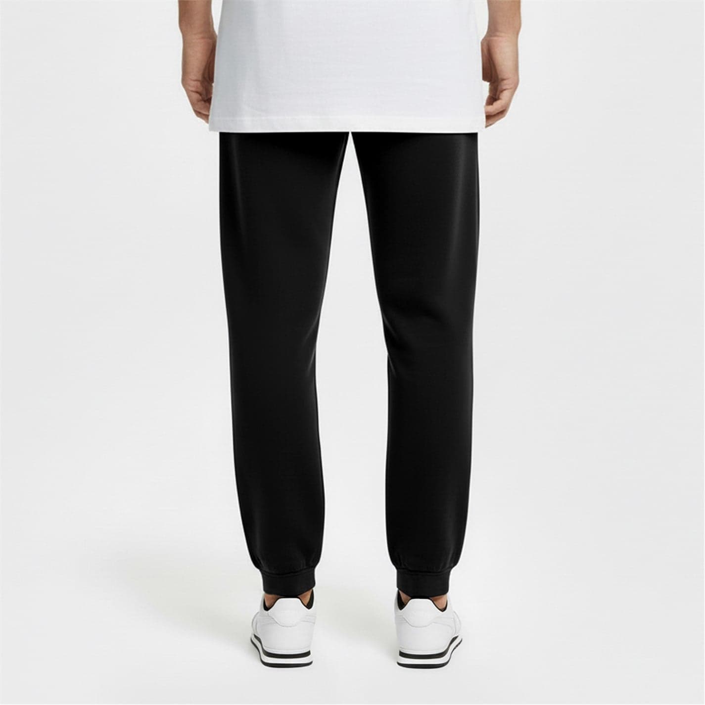 Slazenger Cuffed Fleece Jogging Bottoms Mens - Image 4