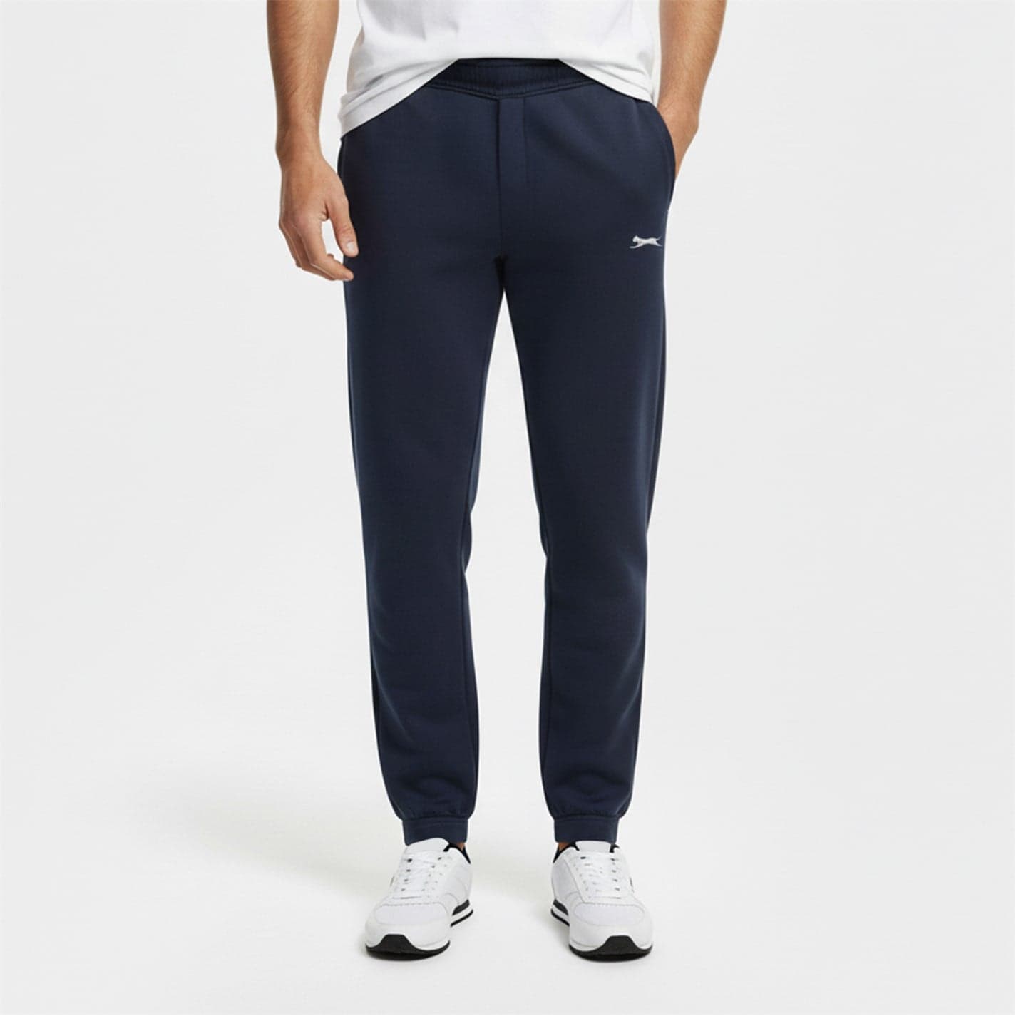 Slazenger Cuffed Fleece Jogging Bottoms Mens - Image 8