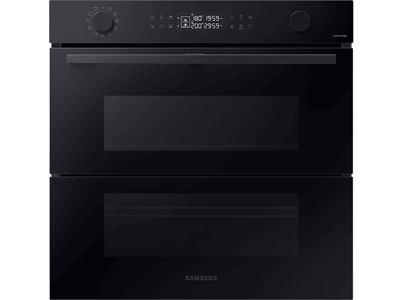 SAMSUNG NV7B45502AK/U1 Dual Cook Flex, Einbaubackofen (Einbaugerät, 76 l, 595 mm breit), Serie 4 - Image 1