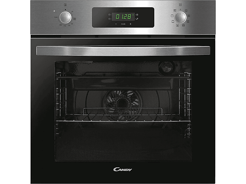 Horno - Candy Idea FIDC X625 L, Multifunción, Aquálisis, 60cm, 70 L, 8 funciones, Display con timer touch, Guía telescópica, Inox - Image 1