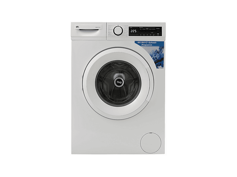 OK. OWM 7112 B Waschmaschine (7 kg, 1330 U/Min., B) - Image 1