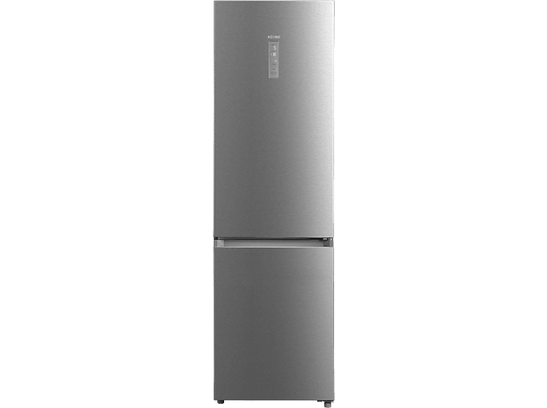 Frigorífico combi - Koenic KFK 611 A NF, No frost, 201 cm, 378 l, Control táctil, Inox - Image 1