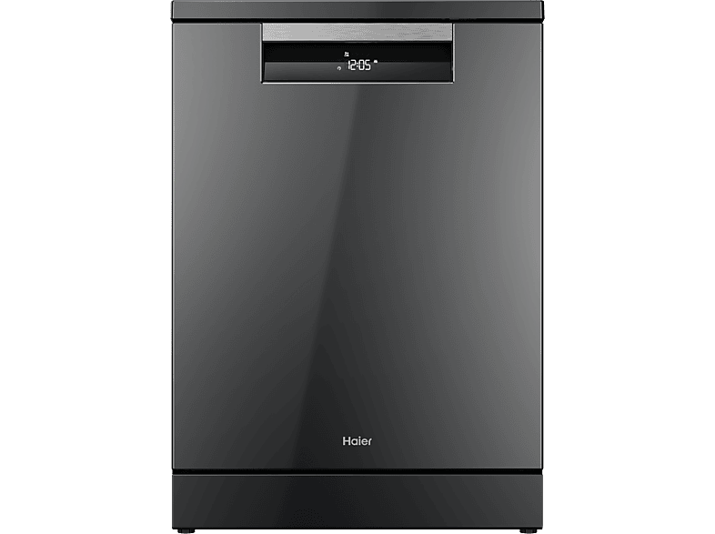 Lavavajillas - Haier I-Pro Shine Series 7 XF 4A4M4PA, 14 servicios, 10 programas, 60 cm, Motor Inverter, Wi-Fi, Gris - Image 1