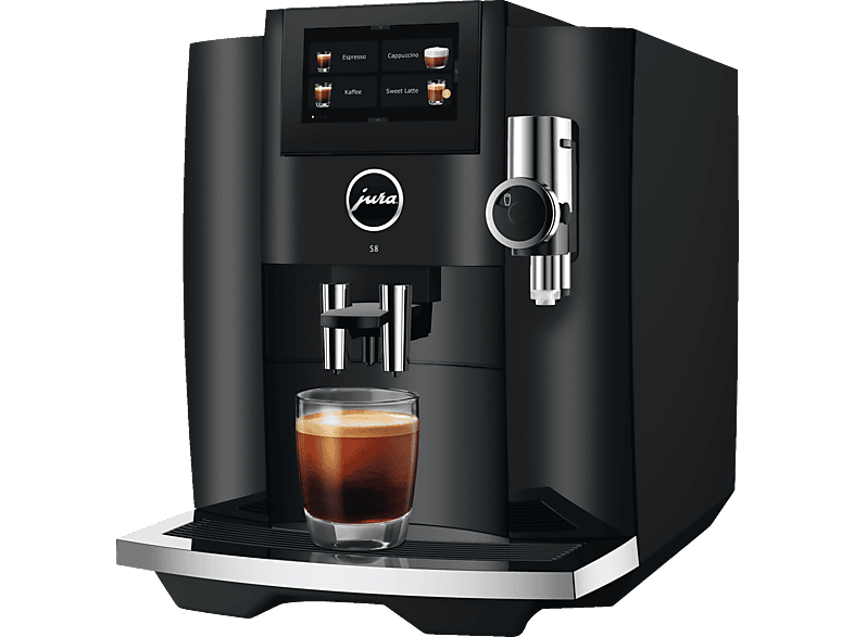JURA S8 (EB) Kaffeevollautomat Piano Black - Image 1