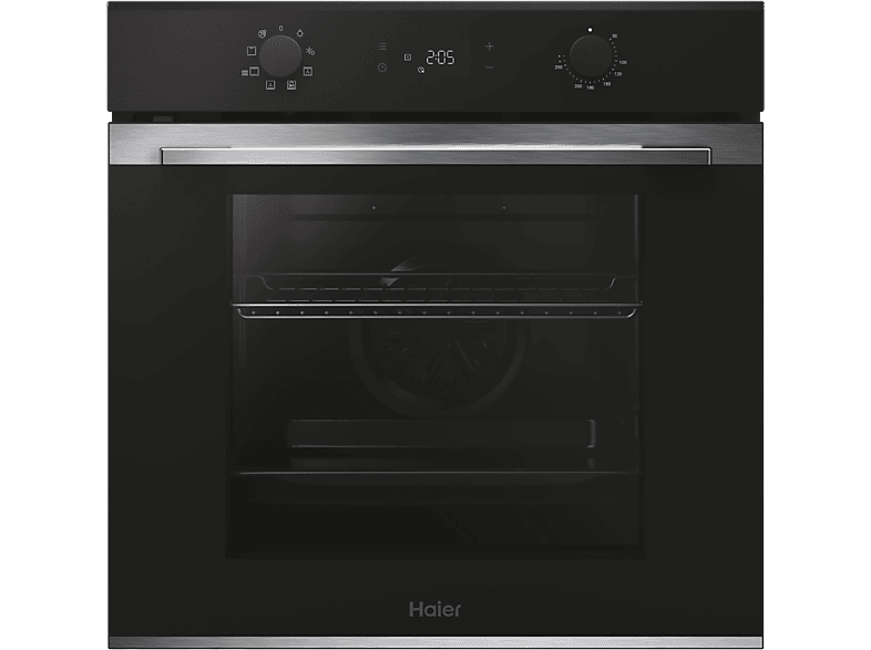 Horno - Haier ID Series 2 H6 ID2P3T1HTX, Multifunción, Limpieza por agua, 78 l, 9 Funciones, 60 cm, Negro - Image 1