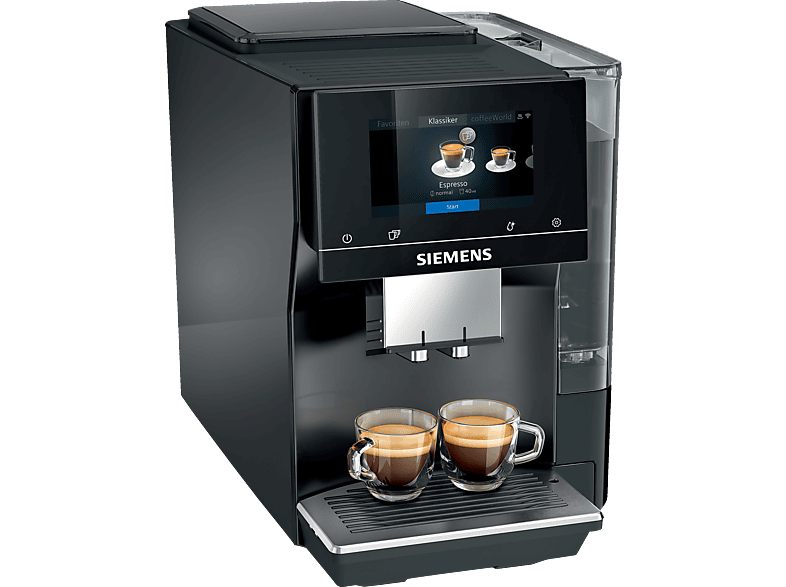 SIEMENS TP713D09 EQ700 classic Kaffeevollautomat Klavierlack Schwarz - Image 1
