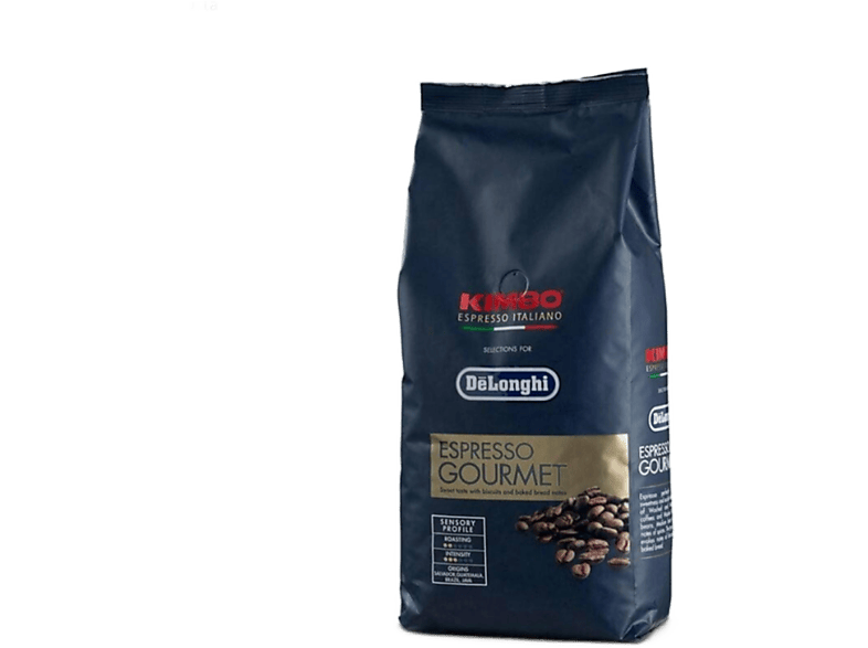 Café en grano - De'Longhi Kimbo Gourmet, 1kg, Arábica y Robusta - Image 1