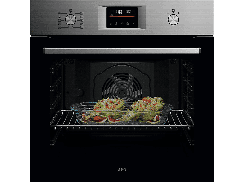 AEG OU5PB40ZSM, Einbaubackofen (Einbaugerät, 72 l, 596 mm breit), Serie 5000 mit SurroundCook® - Image 1