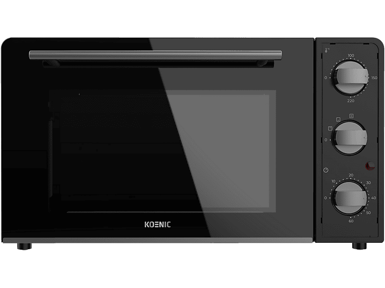 Mini horno - KOENIC KMO 45225, 2000 W, 45l, Temporizador, Negro - Image 1
