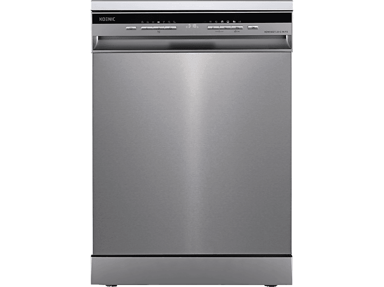 REACONDICIONADO Seminuevo Funcional Lavavajillas - KOENIC KDW 6021-13 C IN FS, 14 Servicios, 8 Programas, Ancho 59.6 cm, Libre instalación, Inox - Image 1