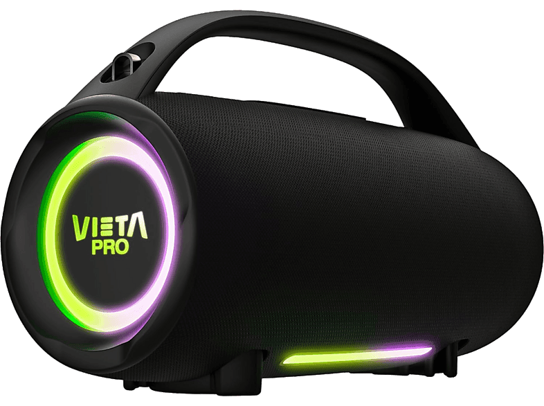 Altavoz inalámbrico - Vieta Pro Mini Thunder 2, 100 W, Bluetooth, 15h Autonomía, IPX6, Negro - Image 1