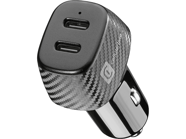 Cargador coche - CellularLine CAR MULTIPOWER, Universal, Tipo C, 40 W, Negro - Image 1