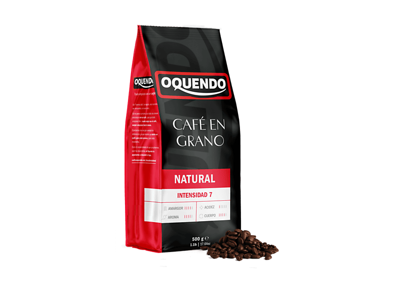 Café en grano - Oquendo CGAL02, Tueste Natural, 500 g - Image 1