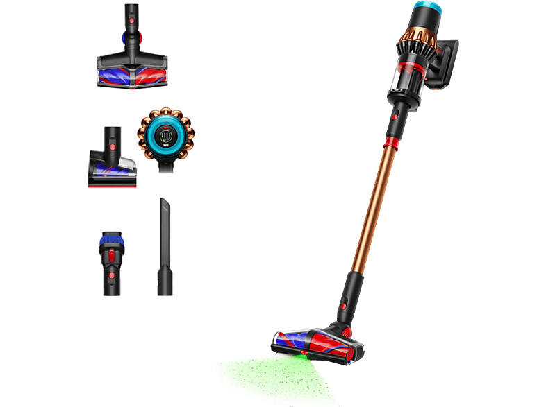 Aspirador escoba - Dyson V16 Piston Animal™, Potencia succión 315 AW, Autonomía 70 min, Antienredos, Black/Cooper - Image 1