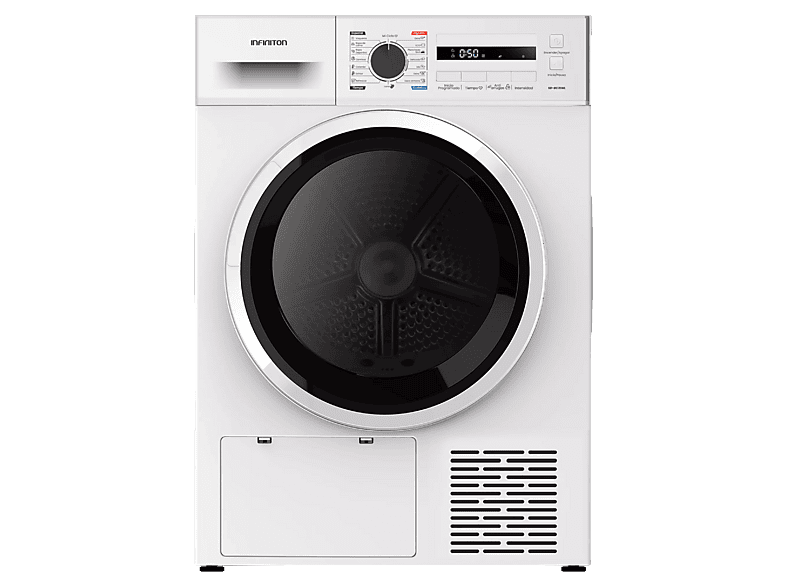 REACONDICIONADO Seminuevo Bueno Secadora bomba de calor - Infiniton SD-BC7EWL, 7 kg, 16 programas, Display LED, Función Easy Play, Antiarrugas - Image 1