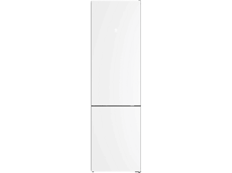 Frigorífico combi - Balay 3KFD855BI, Total No Frost, 203 cm, 363 l, Cristal blanco, Acero inoxidable - Image 1