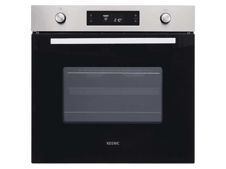 Horno - KOENIC KBO 331 M A, Multifunción, Esmalte fácil de limpiar, 70 l, 62 cm, Negro y acero inoxidable - Image 1
