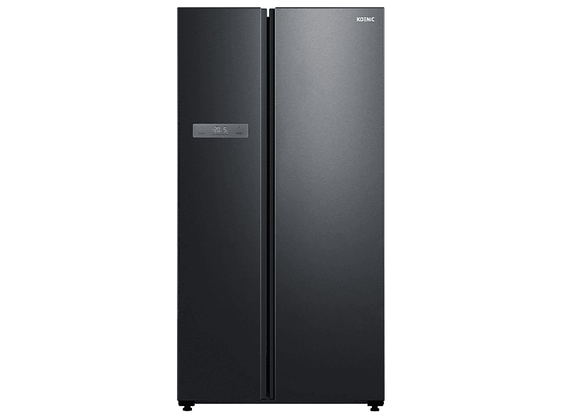 Frigorífico americano - KOENIC KDD 211 A NF IN B, No Frost, 177 cm, 592 l, Side-by-Side, Libre Instalación, Touch Control, Dark Inox - Image 1