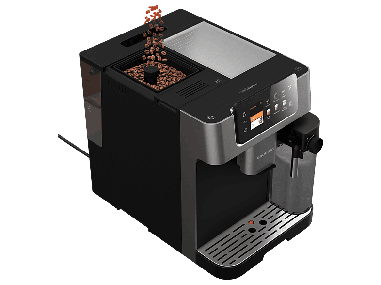 GRUNDIG KVA 8230 Kaffeevollautomat Anthrazit/Schwarz - Image 1