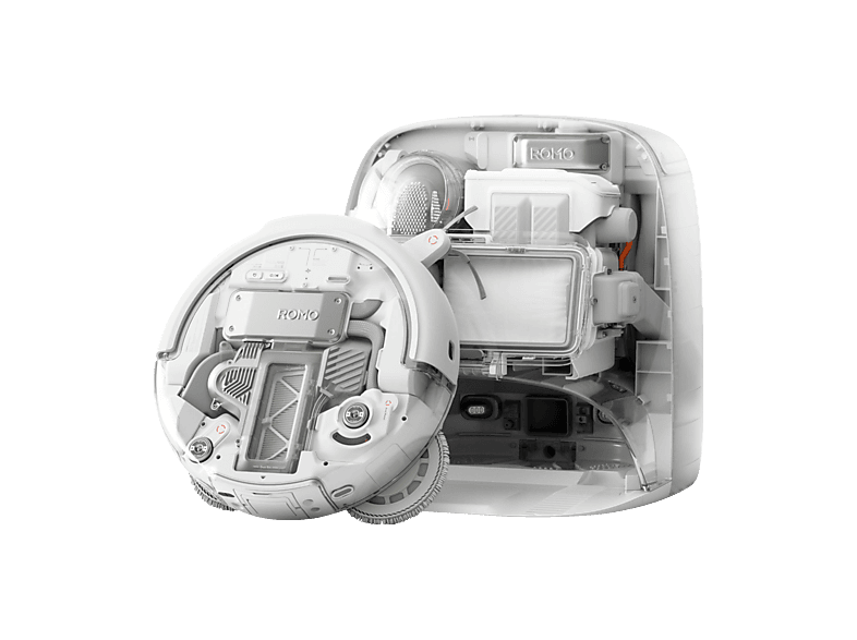 DJI VC ROMO P mit Wischfunktion und transparentem Design, Saugroboter - Image 1