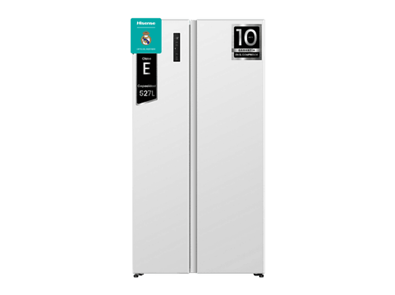 Frigorífico americano - Hisense RS3P538NEWE, No Frost, 178.6 cm, Kitchen Fit, Inverter, 527 l, Blanco - Image 1