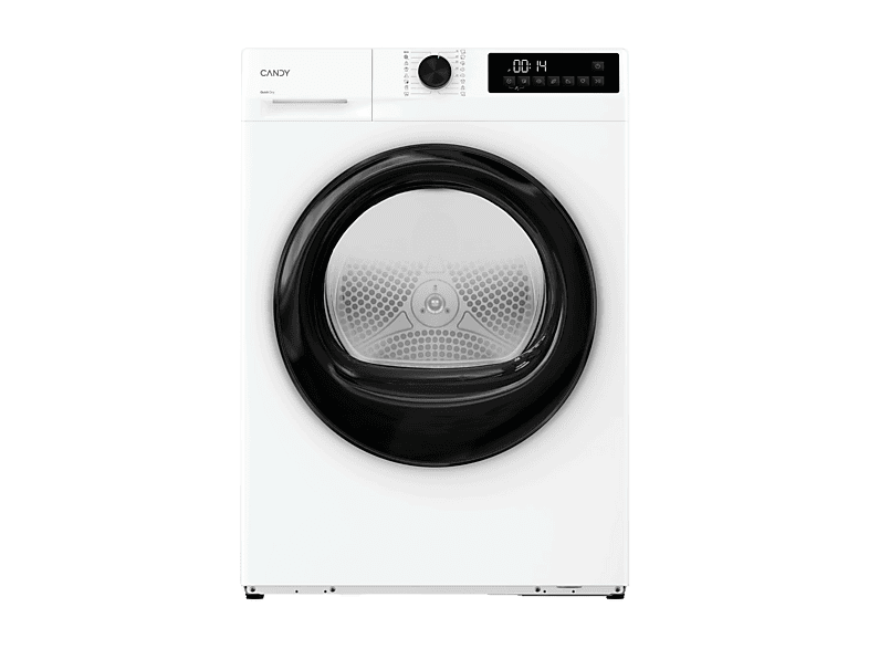 Secadora bomba de calor - Candy GD 9N2B-S, 9 kg, 16 Programas, Carga Frontal, Función Anti-Arrugas, Blanco - Image 1