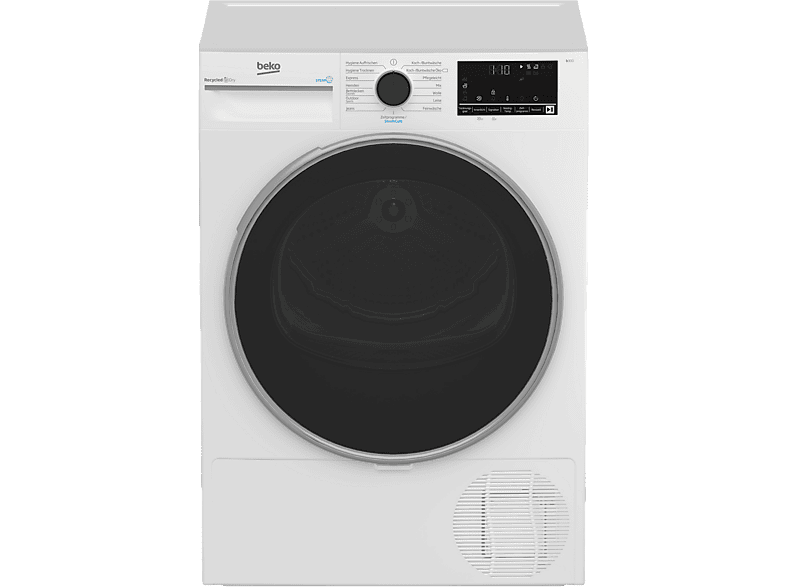 BEKO B3T42249S Kondenstrockner mit Wärmepumpentechnologie (8 kg, Weiß) - Image 1