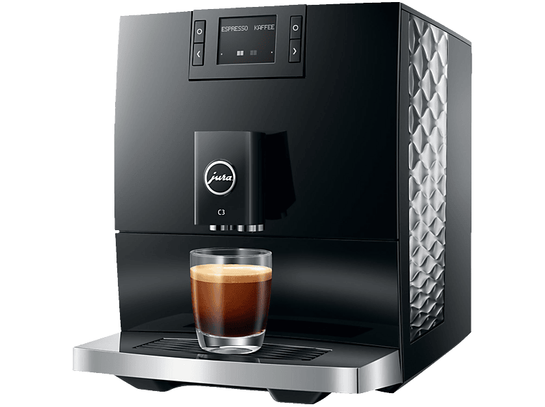 JURA C3 Kaffeevollautomat Piano Black - Image 1