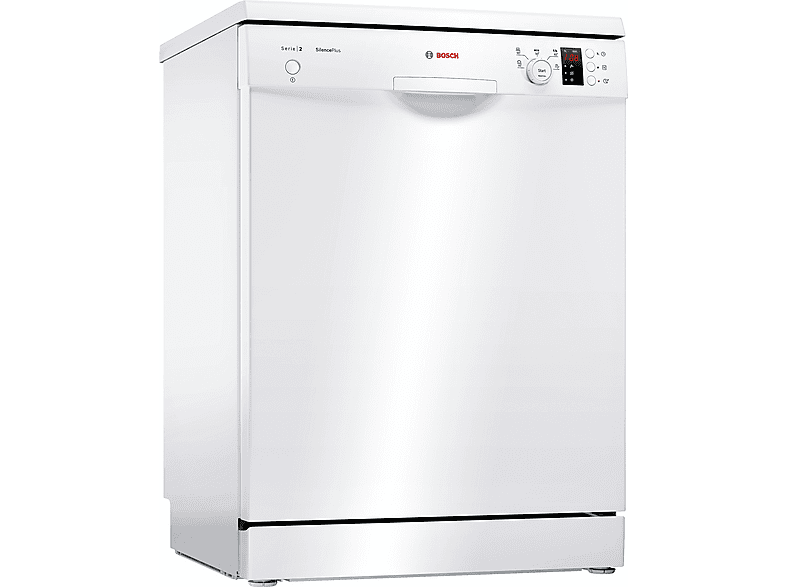 Lavavajillas - Bosch Serie 2 SMS25AW05E, Independiente, 12 cubiertos, 5 Programas, 60 cm, Blanco - Image 1