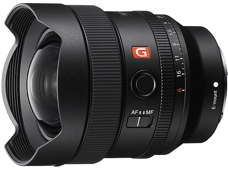 SONY SEL 14 F18GM FE OBJEKTIV (E-MOUNT) 14MM F1.8 14 mm - 14 mm f/1.8 G-Master, SuperED, ED, XA (Extreme Aspherical), FHB, Circulare Blende, DMR (Objektiv für Sony E-Mount, Schwarz) - Image 1