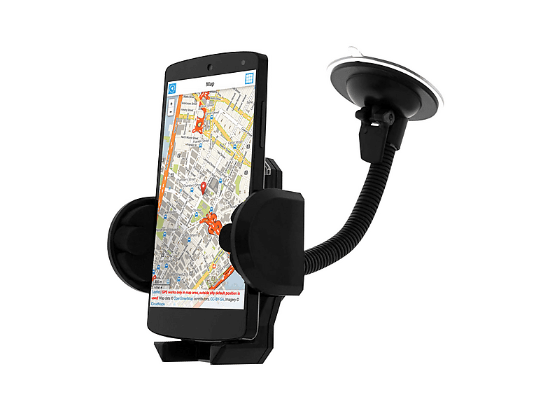 Soporte móvil para coche - SUP-AUTO-FLY23 AVIZAR, Negro - Image 1