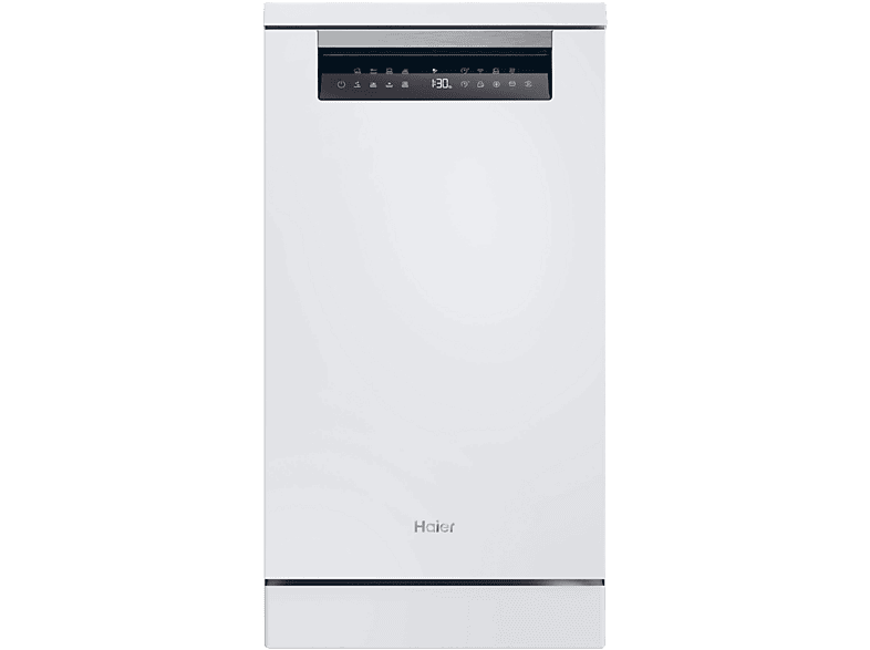 Lavavajillas libre instalación 45 cm - HAIER XF1C3TB1FW, 11 servicios, 8 programas, 448 mm, Blanco - Image 1