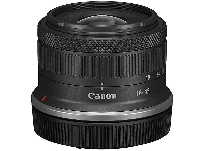 CANON RF-S 18-45MM F4.5-6.3 IS STM 18 mm - 45 mm f./ 4.5-6.3 IS, STM (Objektiv für Canon R-Mount, Schwarz) - Image 1