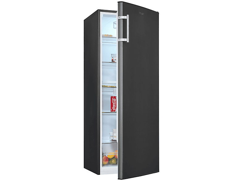 EXQUISIT KS5320-V-H-040E Kühlschrank (E, 1426 mm hoch, inoxlook-az) - Image 1