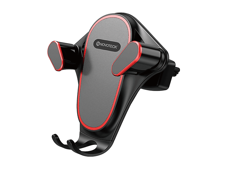 Soporte de móvil para coche - Z-065 NOVOTECK, Negro - Image 1