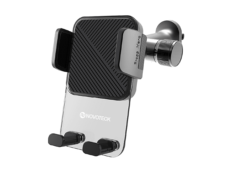 Soporte de móvil para coche - Z-088 NOVOTECK, Negro - Image 1