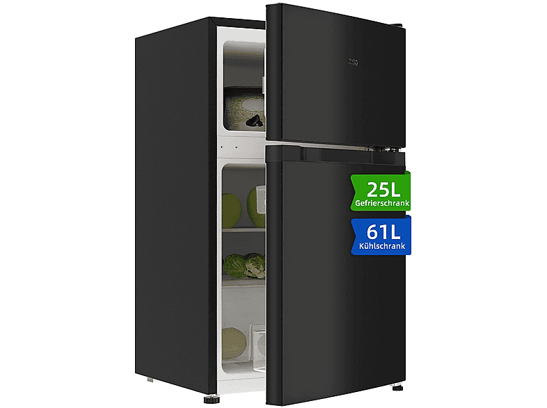 Nevera pequeña - CHIQ FTM86L4LE, Altura 84,5 cm, Capacidad 85 l, Inox Oscuro - Image 1