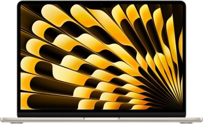 Ordinateur Apple MACBOOK Air 13" Puce M5 CPU 10 / GPU 8 coeurs Mémoire RAM 16Go Stockage 512Go SSD Lumière stellaire - Image 1