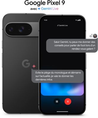 Smartphone GOOGLE Pixel 9 Noir Volcanique 128Go Reconditionné - Image 1