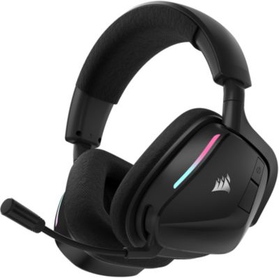 Casque gamer CORSAIR VOID ELITE V2 SANS FIL Carbon - Image 1