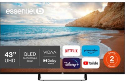 TV QLED ESSENTIELB 43QLED306-43 pouces (109cm) - Image 1