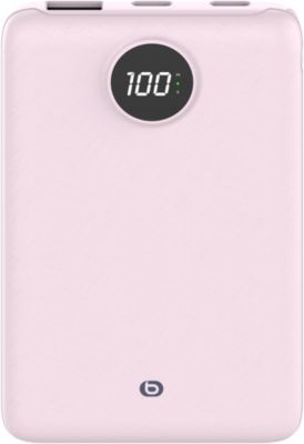 Batterie externe ESSENTIELB 10000mAh Rose - Image 1