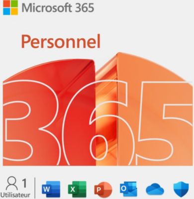 Logiciel de bureautique MICROSOFT M365 Personnel avec IA Copilot - Image 1