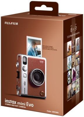 Appareil photo Instantané FUJIFILM Instax Mini EVO Brown - Image 1