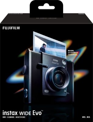 Appareil photo Instantané FUJIFILM INSTAX WIDE EVO BLACK - Image 1