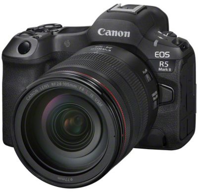 Appareil photo Hybride CANON EOS R5 Mark II + RF 24-105 F4 L IS USM - Image 1