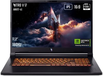 PC Gamer ACER Nitro V 17,3" FHD 144Hz AMD Ryzen 7 260 Nvidia GeForce RTX 5060 32 Go RAM DDR5 1 To - Image 1